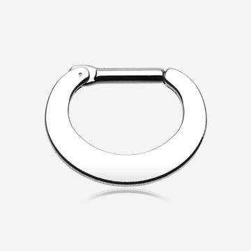 Basic Steel Loop Septum Clicker-Steel